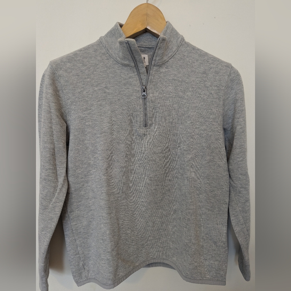 GAP Long Sleeve Gray Sweatshirt Half Zip up Sz XXL kids